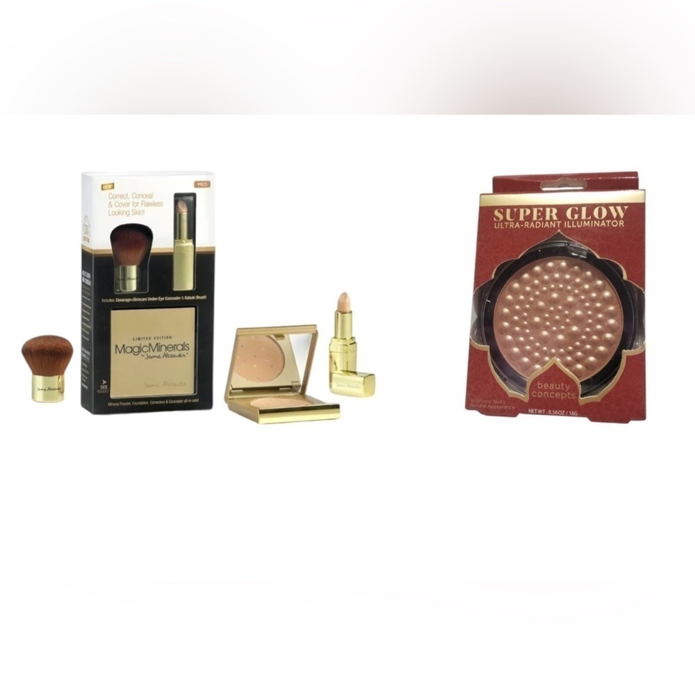 #128-NWT-WOMENS BEAUTY BUNDLE-JEROME ALEXANDER & BEAUTY CONCEPTS
